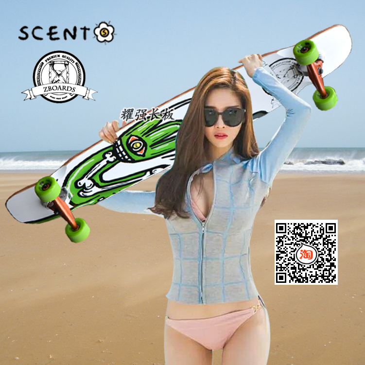 Skate pour homme femme ZBOARDS - Ref 2593182 Image 1