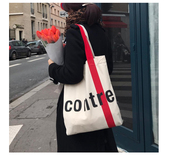 小布自制2020ins小众设计帆布包韩国简约百搭休闲原宿ulzzang女包