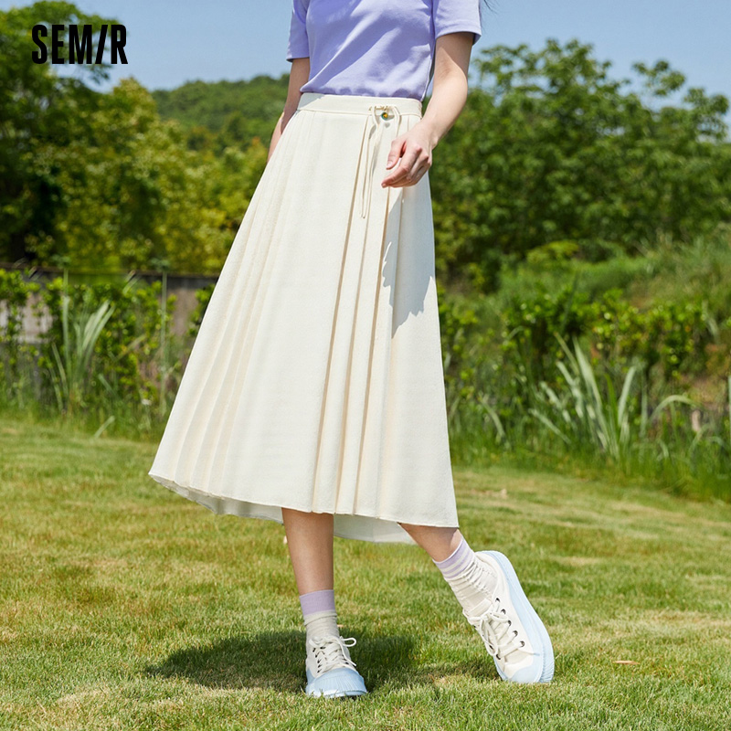 森马马面裙时尚质感肌理国潮盘扣