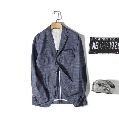 休闲春秋男士商务修身原单西装