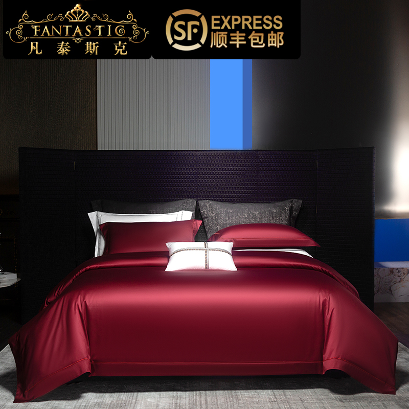 欧式轻奢高档陪嫁送礼全棉套件