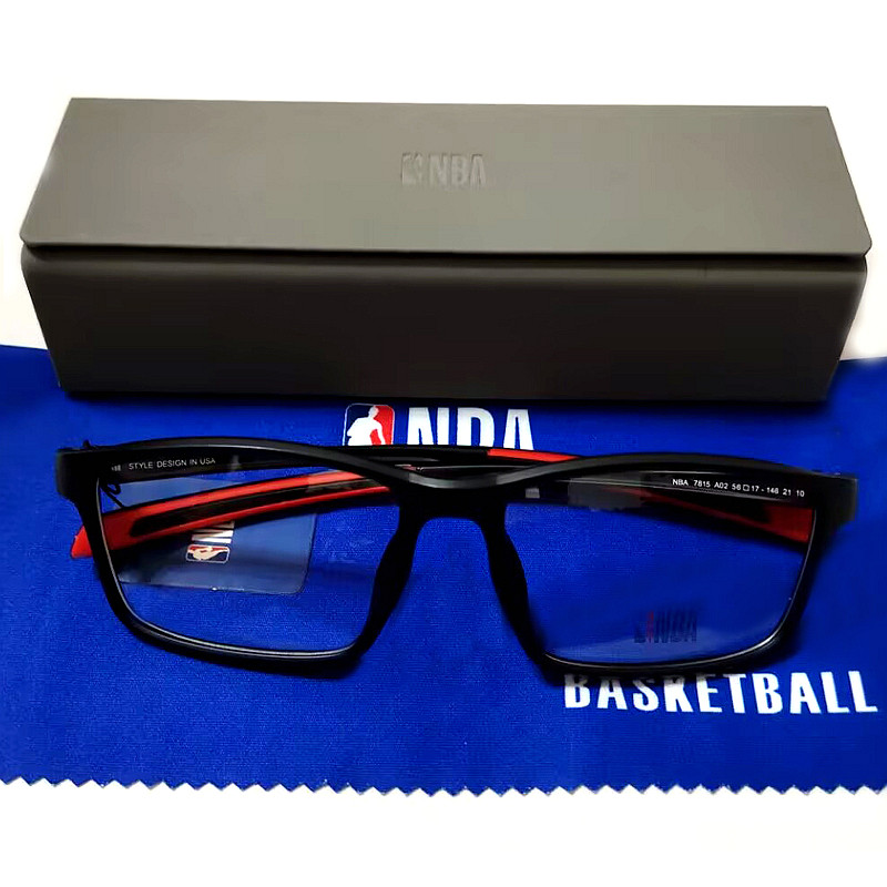新款NBA眼镜架 NBA眼镜 7815 A02 全框 近视眼镜框板材男款眼镜框