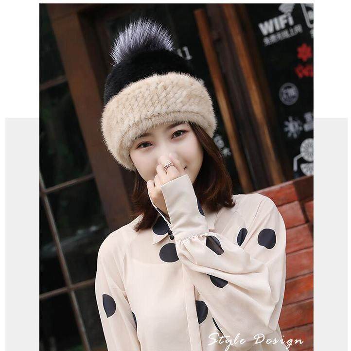 水貂帽子两色帽子玄狐毛球,服饰配件/皮带/帽子/围巾,帽子,淘宝优惠券,粉丝福利购,淘宝优惠卷