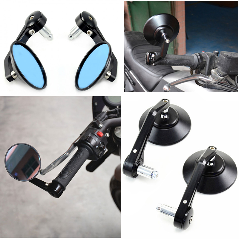 适用摩托车奔达金吉拉300改装手把把镜后视镜GV摩枭500巡航反光镜