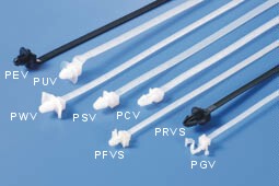 原装台湾凯士士 KSS 插销式扎线带PFVS-155 飞机头扎带 100PCS/包