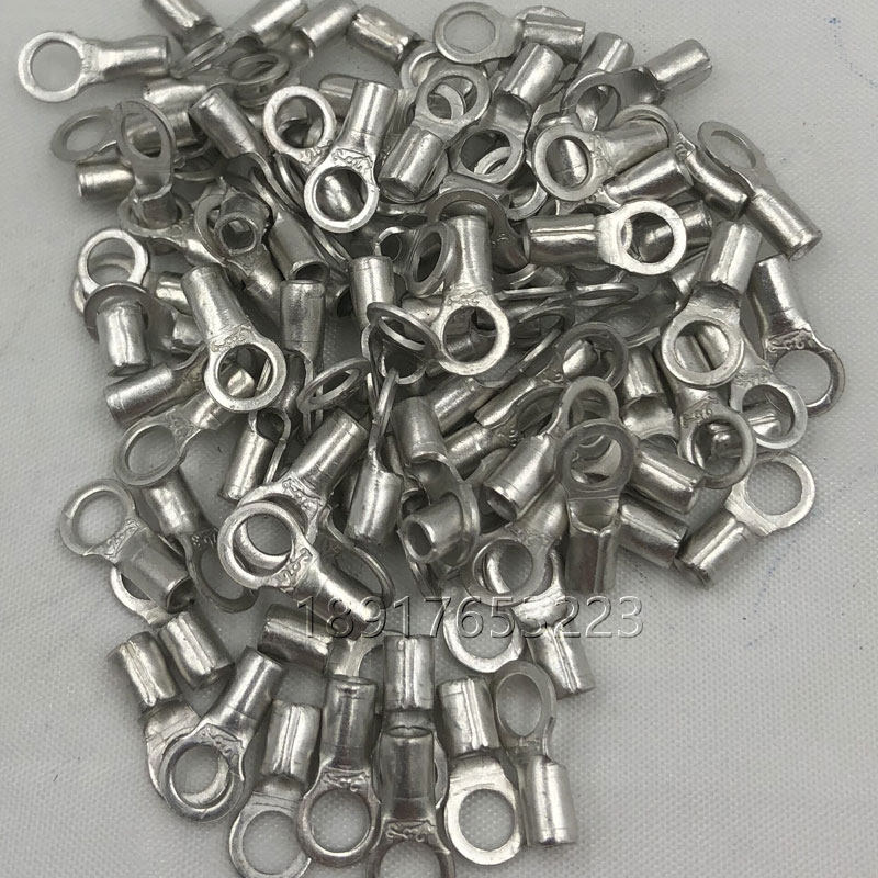 kss r型裸端子r2-5 r2-6圆型连接端子头紫铜冷压线鼻子100只一包