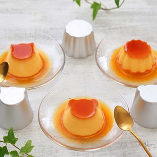 FL日本cotta可爱花型铝制马芬布丁杯宝宝点心甜品果冻婴儿宝B辅食