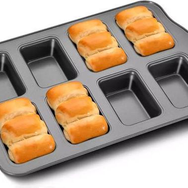 FL美式不沾盘新款8连吐司模具