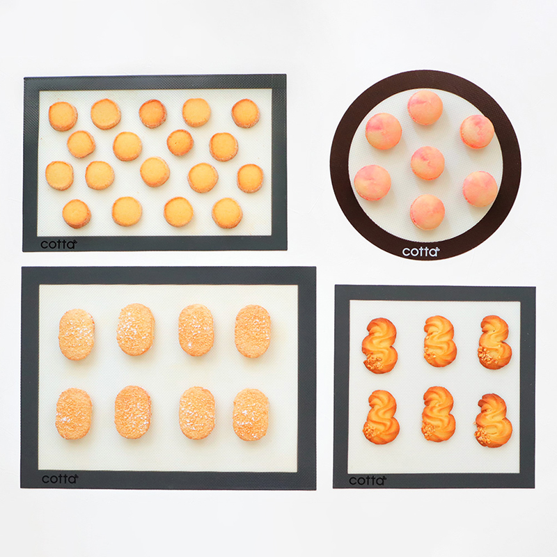 FL日本cotta食品硅胶不沾烤垫加厚耐高温曲奇泡芙马卡龙饼干烘焙