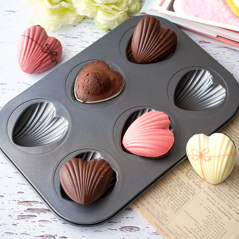 日本fukuraku黄油年糕贝壳烤盘