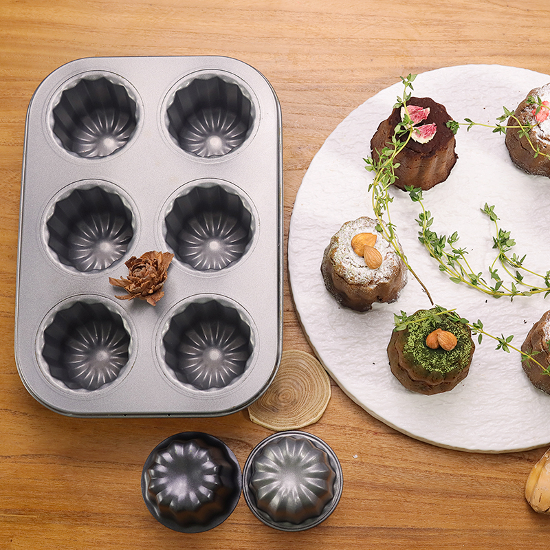 cotta可露丽烤盘不锈钢