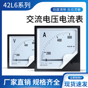 5机械表头250v 250 5电压表100 交流电流表 300 42L6指针式