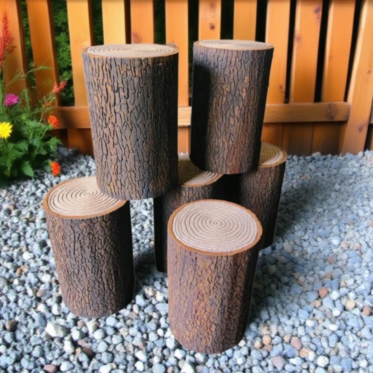 影楼摄影仿真道具木桩泡沫树墩假山石头婚庆舞台演出表演道具树桩