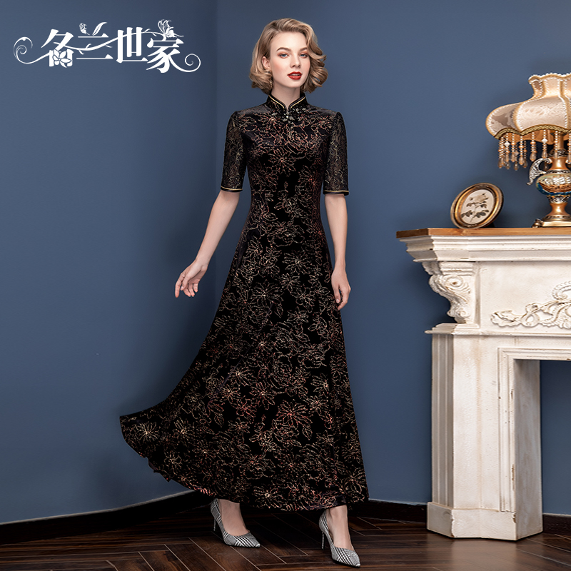 名兰世家新中式礼服平时聚会可穿