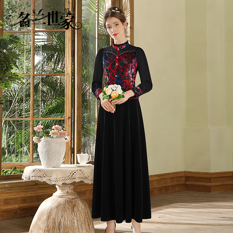 名兰世家婚礼妈妈礼服裙子高贵