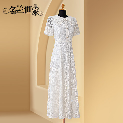 名兰世家妈妈气质连衣裙礼服法式