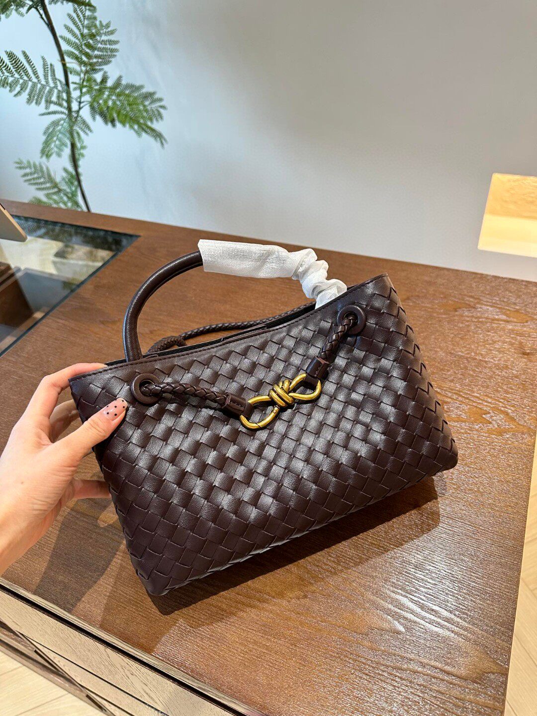 新款通勤编织女包手提包邮差商务女士包袋