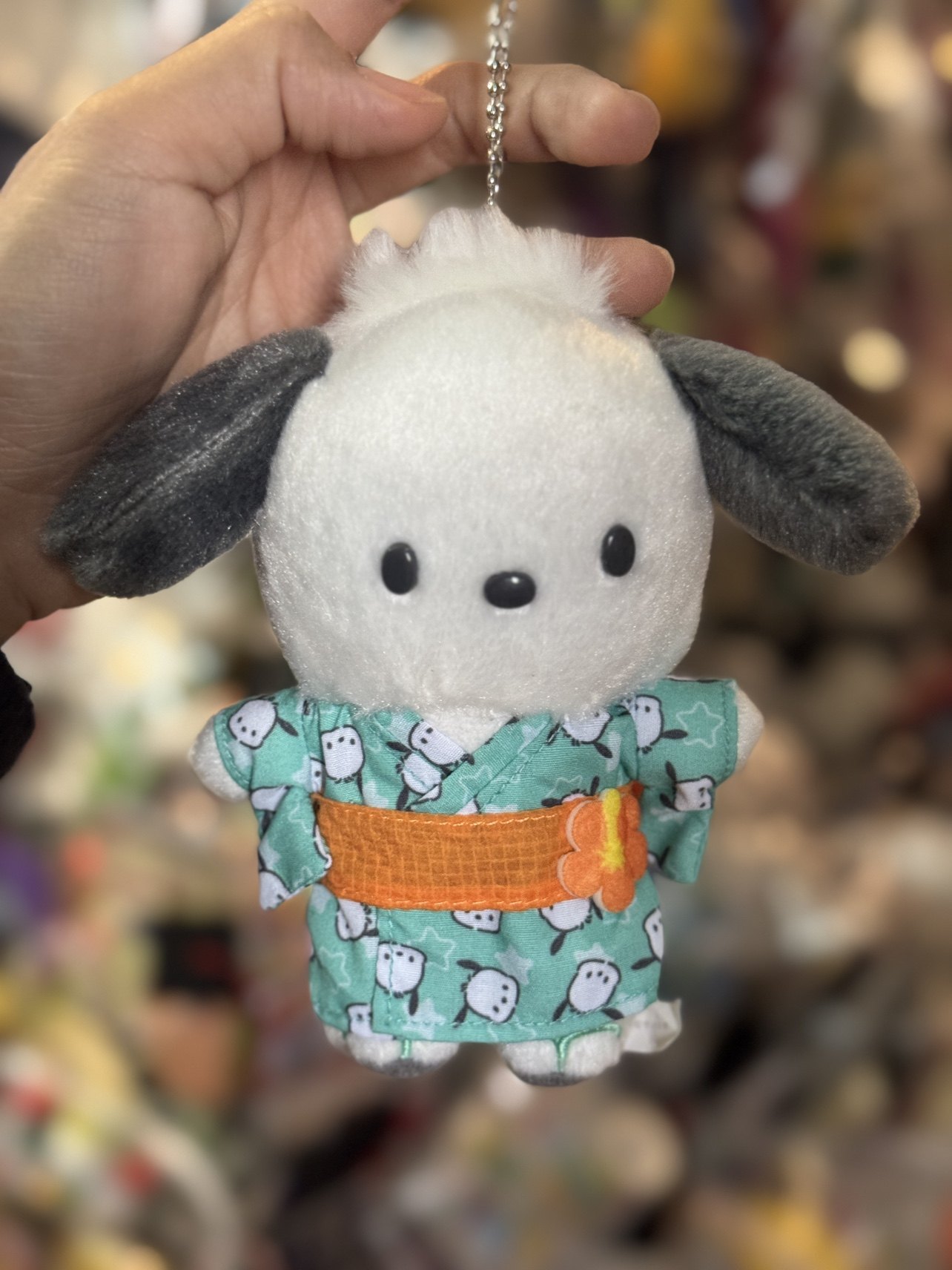 外单和服帕恰狗pc狗毛绒玩具玩偶挂件18cm包邮