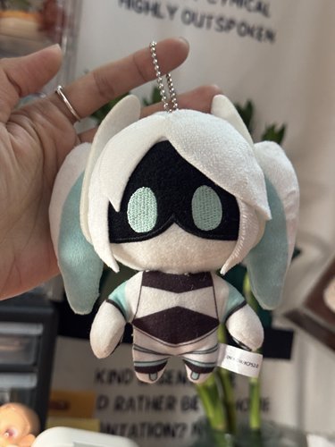 外单COMPASS初音毛绒挂件毛绒娃娃挂件玩偶