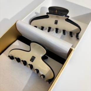 抓夹女高级感轻奢钟楚曦醋酸大号发夹亚历山大同款头饰发卡日韩潮