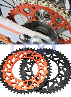 适用KTM/SX/EXC/SMR/SMCR125/200/250/450/500/X2X大齿链轮后牙盘
