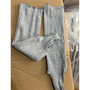 683简约高级感韩系坑条纹踩脚袜中筒袜女袜子 秒发诗歌兰25夏新款