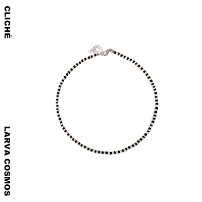 LarvaCosmos｜原创黑白串珠项链