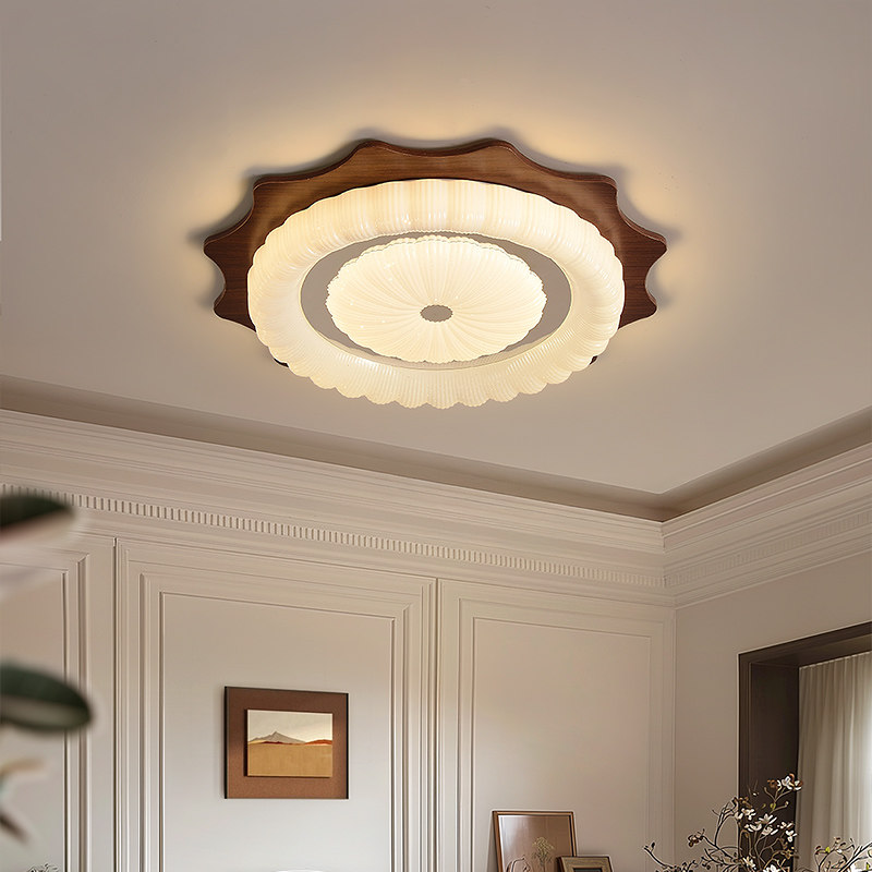 2025新款中古风卧室吸顶灯法式复古美式主卧房间灯书房护眼灯具,家装灯饰光源,餐厅/卧室/书房吸顶灯,淘宝优惠券,粉丝福利购,淘宝优惠卷