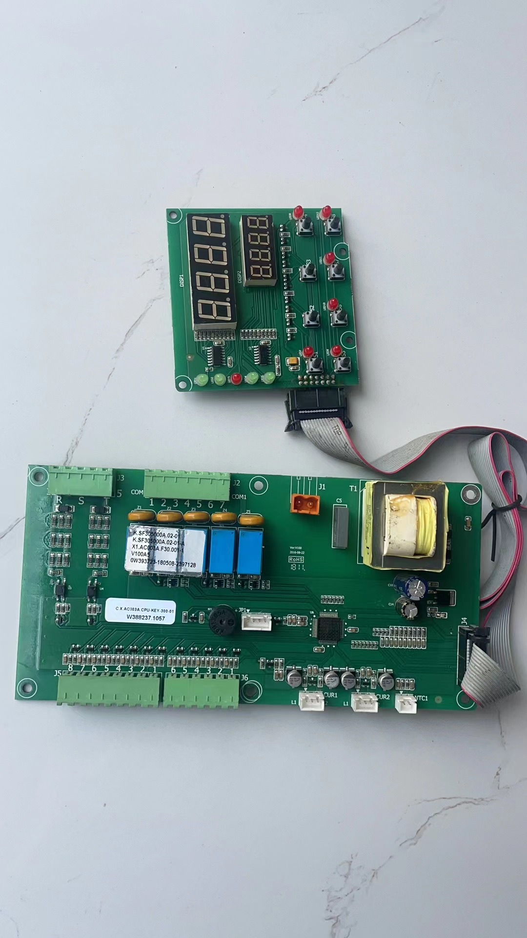 冷水机控制器K.SF305000A冰水机电脑板GW511冷油机邦普控制线路板