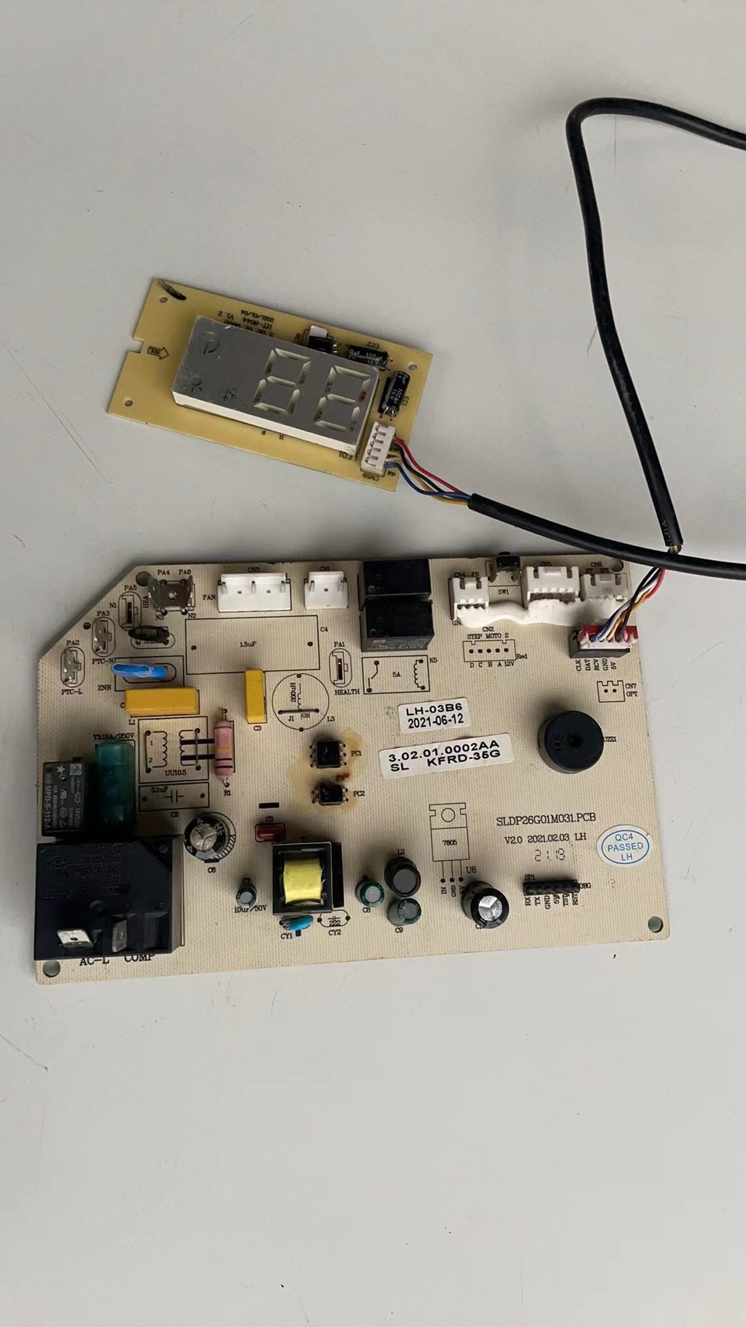月兔空调电脑板主板 SLDP26G01M031.PCB KFRD-35G LH-04AF 已测
