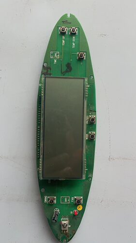 格力5P匹柜机开关控制显示器屏面板 KF-120LW/E(1253L)GR34-A