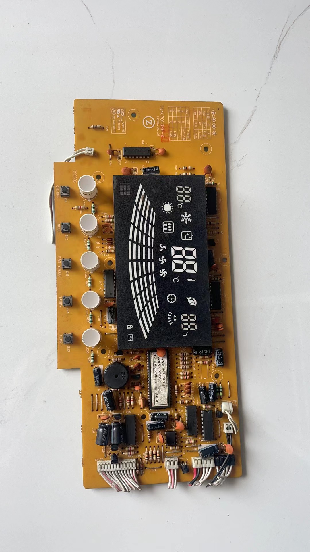 原装志高空调冷暖2P柜机显示线路板 ZKFR-70LW 24   TG4(70)3X5-Z