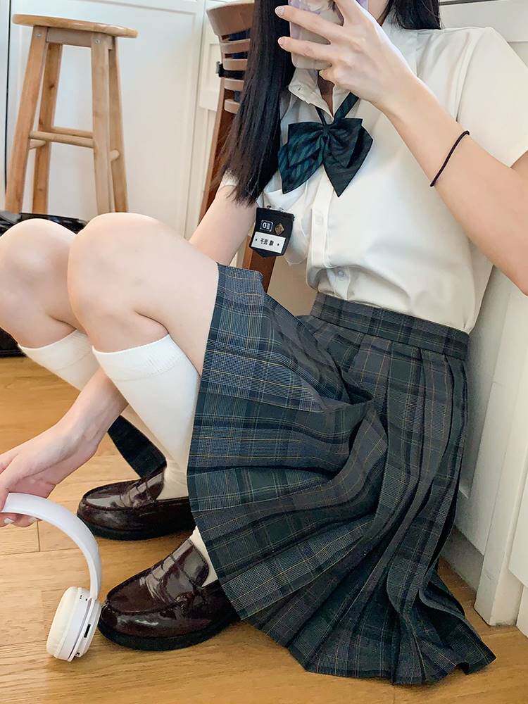 米蔓樱秋田立中jk裙39cm原创jk格裙百褶裙女格子jk套装制服裙正版怎么样,好用不?