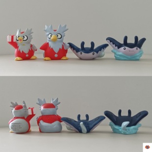 万代口袋妖怪精灵宝可梦指人金银二代信使鸟巨翅飞鱼