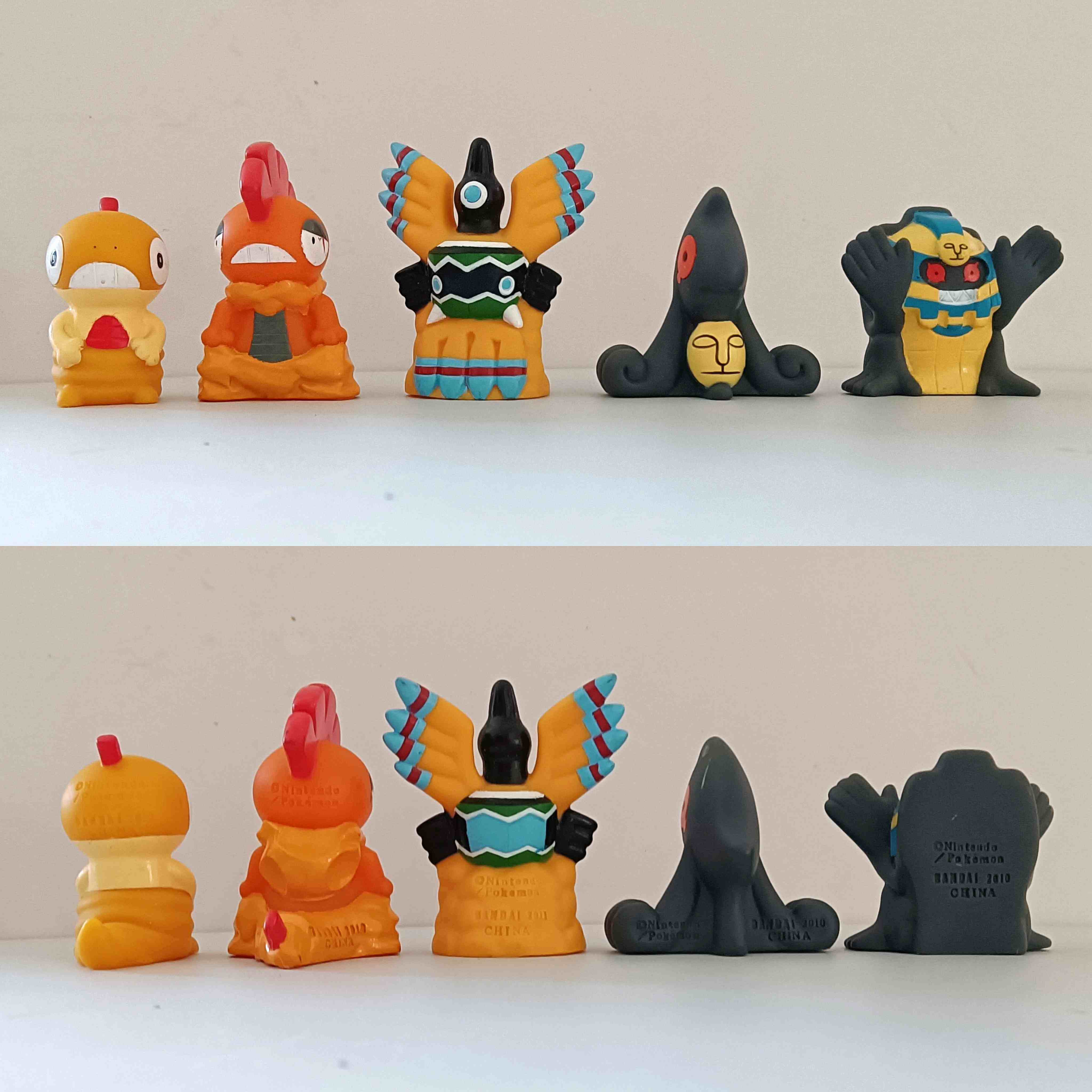 万代口袋妖怪精灵宝可梦bw合众指人滑滑小子头巾混混象征鸟死神棺