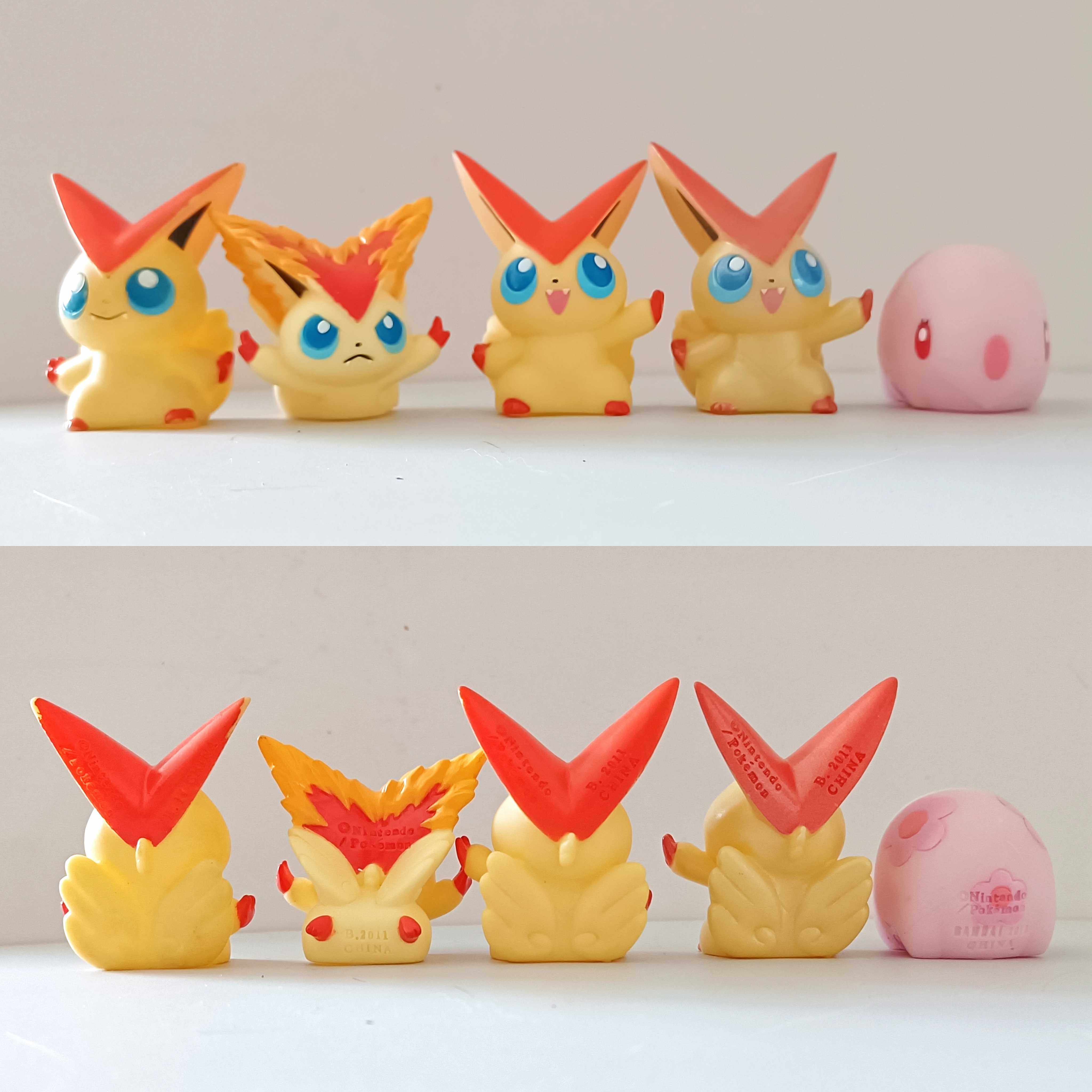 万代口袋妖怪精灵宝可梦bw合众指人比克提尼食梦梦