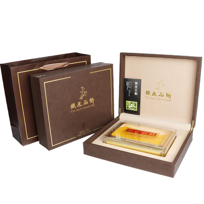 霍山包装高档枫斗250克新款礼盒