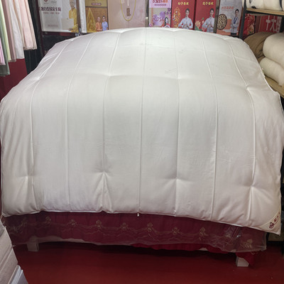 官方正品郝太太品牌100%双宫桑蚕丝夏凉被婚庆被学生被君品黄金丝