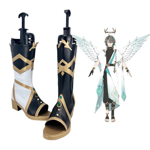 崩三新春会苏和维尔薇cos鞋子定制动漫游戏道具cosplay靴来图定做