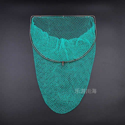 抄网头网兜捞鱼网抄网兜实心不锈钢鱼网8mm接头小眼网兜渔具平头