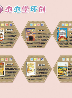 幼儿园小学生启蒙童话故事绘本图书漂流阅读区角环创布置墙贴