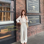 夏裤 小小家 子 直筒白色牛仔裤 高腰显高瘦阔腿长款 小个子小码 窄版