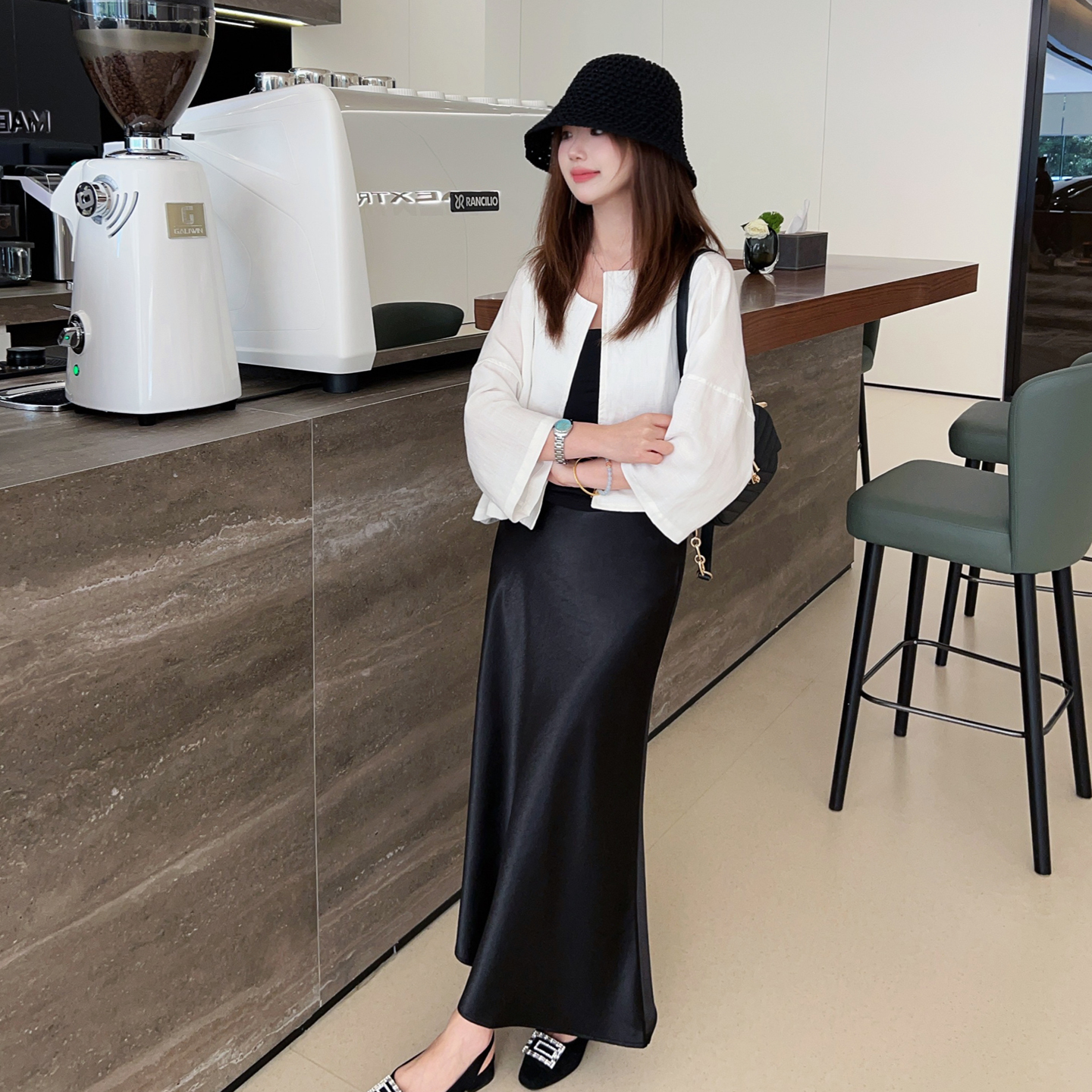 小小家小个子小码端庄鱼尾半身裙