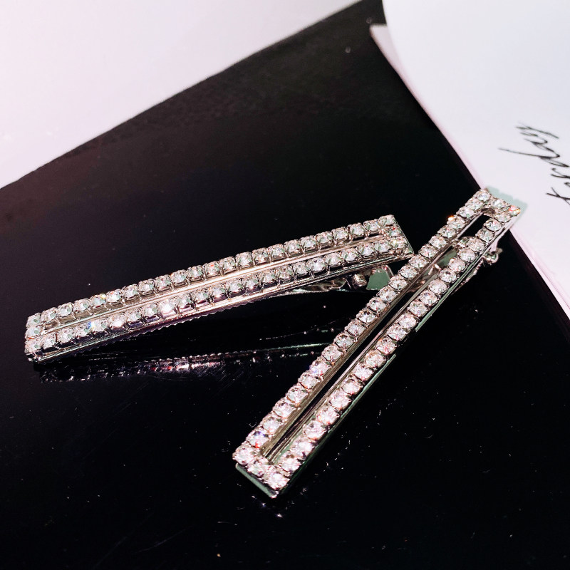 水钻网红一字夹潮边夹简约韩国甜美仙女仙气发夹头饰少女气质发饰,饰品/流行首饰/时尚饰品新,发饰,淘宝优惠券,粉丝福利购,淘宝优惠卷