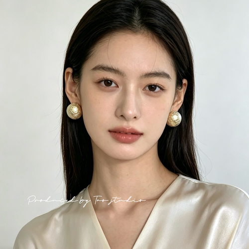 复古港风珍珠耳环女2026新款爆款高级感气质耳钉耳饰无耳洞耳夹