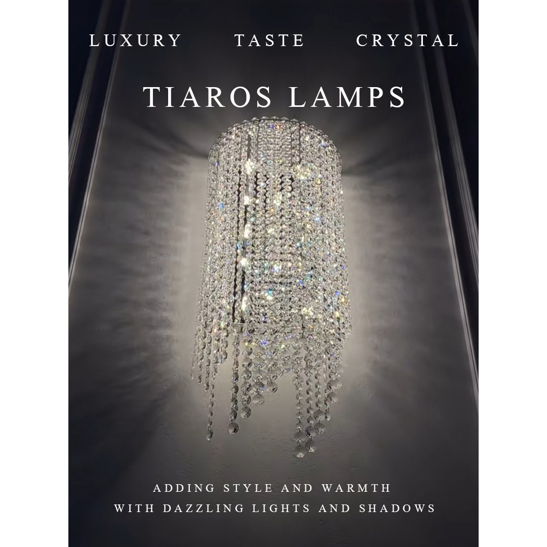 TIAROS意式轻奢水晶壁灯简壁灯