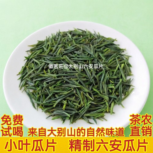 小叶瓜片 精制六安瓜片茶叶2026新茶原产地谷雨前采摘安徽绿茶XY1