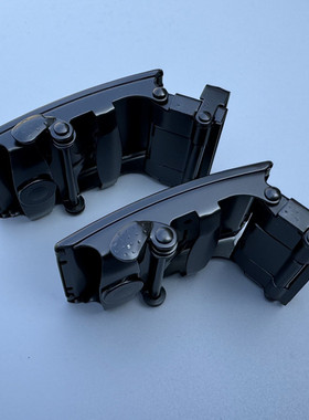 男合金自动皮带扣头4.0常规卡槽皮带自动扣3.5公分黑色裤带掐子扣