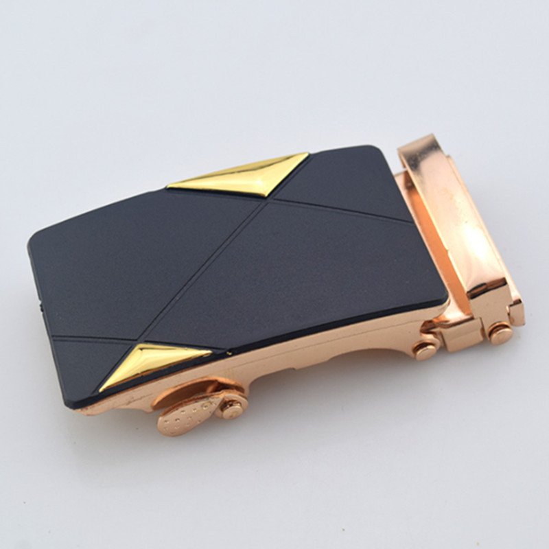 通用3.5厘米自动皮带扣头有轨道卡槽皮带扣头4.0龙头自动皮带扣男