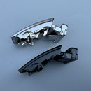 皮带扣头男士 带头4厘米腰带头卡扣金属配件 腰带扣自动扣3.5厘米裤